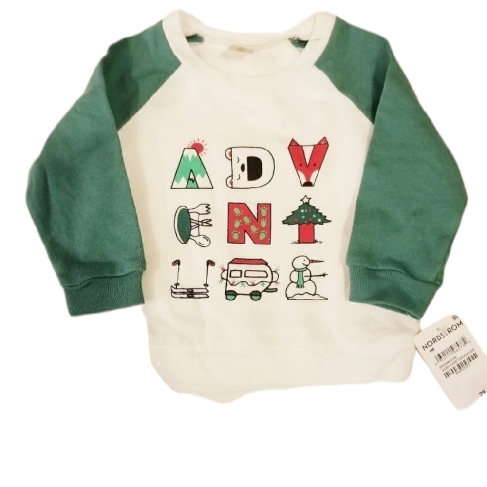 Tucker & Tate Adventure‎ Christmas Sweater Sz 9 mo